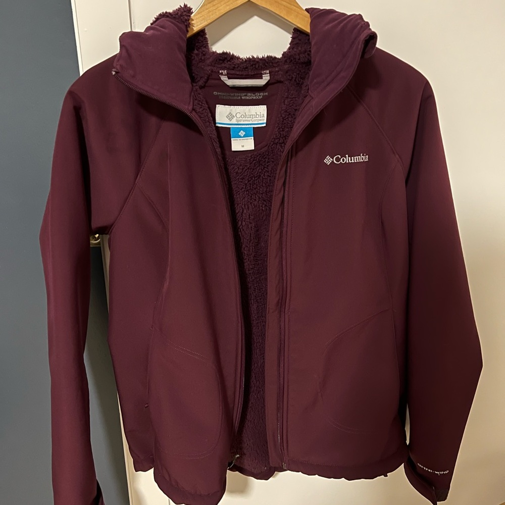 Columbia Hooded Soft Shell Jacket